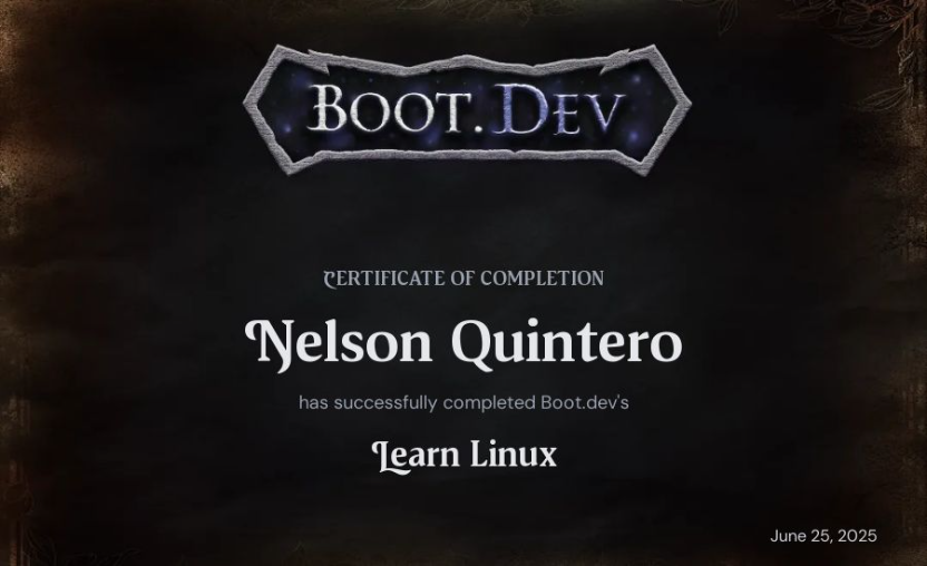 Linux Certificate